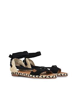 Sandalias Popa Clara Laz Negro Para Mujer 