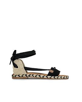 Sandalias Popa Clara Laz Negro Para Mujer 