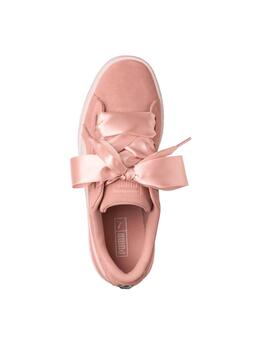 Zapatillas Puma Suede Heart Jewel JR Peach