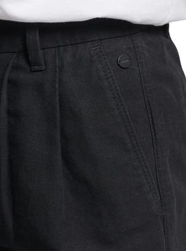 Short Superdry Studios Negro para Mujer