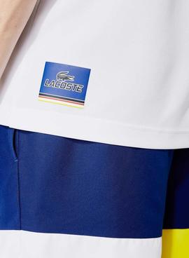 Polo Lacoste Sport Colorblock Para Hombre