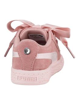 Zapatillas Puma Suede Heart Jewel PS Peach