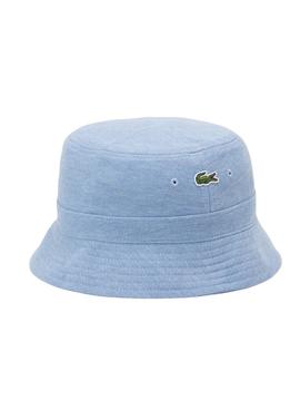 Gorro Lacoste Pescador Azul Para Hombre Y Mujer