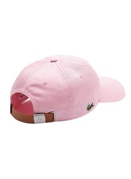 Gorra Lacoste Basic Rosa Unisex