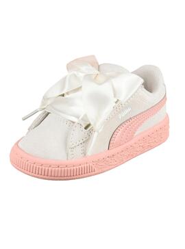 Zapatillas Puma Suede Heart  Jewel Blanco