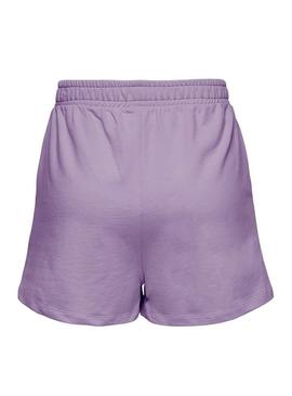 Shorts Only Dreamer Life Lavanda para Mujer