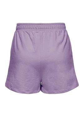 Shorts Only Dreamer Life Lavanda para Mujer