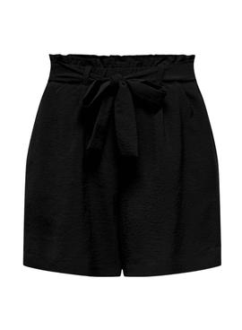 Short Only Onllavender Negro Para Mujer