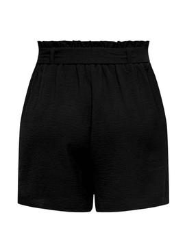 Short Only Onllavender Negro Para Mujer