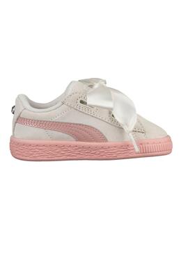 Zapatillas Puma Suede Heart  Jewel Blanco