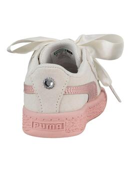 Zapatillas Puma Suede Heart  Jewel Blanco