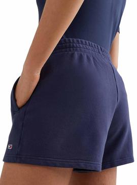 Short Tommy Jeans Essential Marino para Mujer