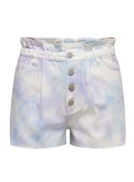 Short Vaquero Only Cuba Tie Dye Multi para Mujer