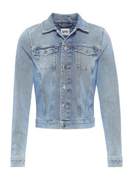 Cazadora Vaquera Tommy Jeans Trucker Slim Mujer