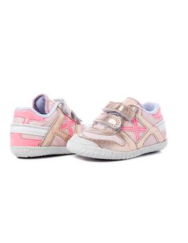 Zapatillas Munich Baby Goal VCO 1432 Rosa Niña