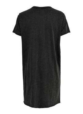 Vestido Only Lucy Animal Tigre Negro para Mujer