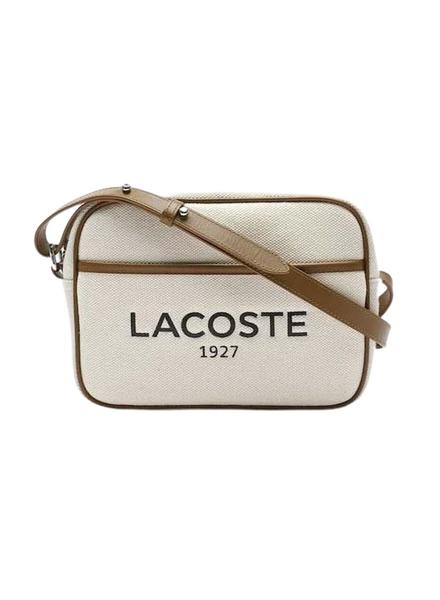 Hito Impermeable Transparentemente Bandolera Lacoste Natural Beige para Mujer