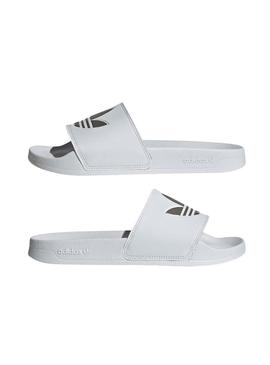 Chanclas Adidas Adilette Lite Blancas para Mujer