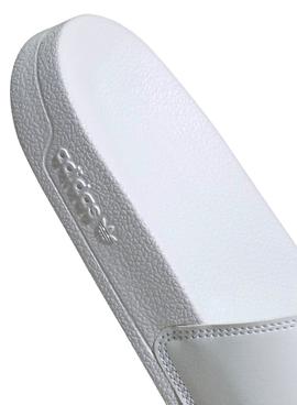 Chanclas Adidas Adilette Lite Blancas para Mujer