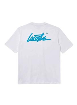 Camiseta Lacoste Live TH2748 Blanca Hombre y Mujer