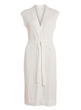 Chaleco Vila Vishelley Blanco Para Mujer
