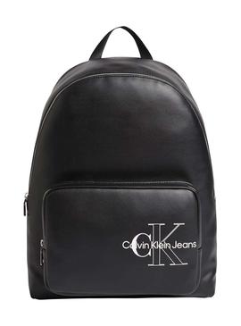 Mochila Calvin Klein Sculpted Cambus Negra Mujer