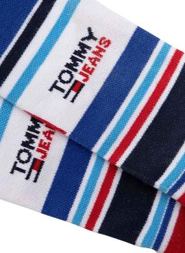 Calcetines Tommy Hilfiger Rayas Multicolor Unisex