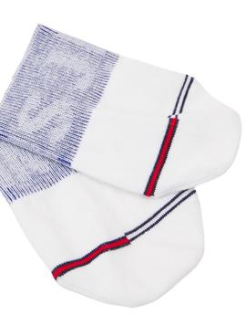 Calcetines Tommy Jeans Invisibles Blancos Mujer