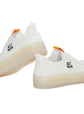 Zapatillas Ecoalf Actalf Now Blancas para Mujer