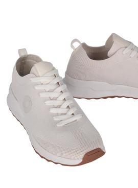 Zapatillas Ecoalf Prince Knit Beige para Mujer