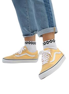 Zapatillas Vans UA Old Skool Amarillas para Mujer