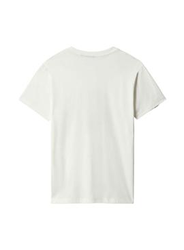 Camiseta Napapijri Quintino Blanca para Hombre