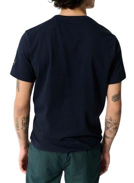 Camiseta Ecoalf Great B Marino Para Hombre