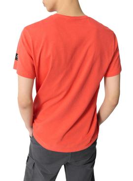 Camiseta Ecoalf Great B Naranja para Hombre
