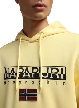 Sudadera Napapijri Ayas Amarilla para Hombre