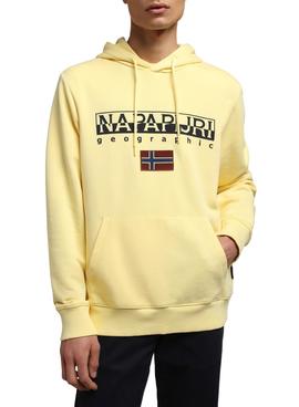 Sudadera Napapijri Ayas Amarilla para Hombre