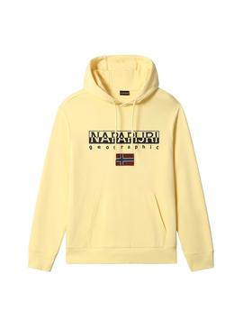 Sudadera Napapijri Ayas Amarilla para Hombre