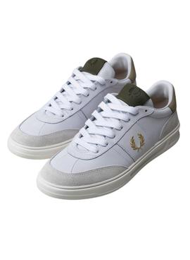 Zapatillas Fred Perry B400 Blancas para Hombre