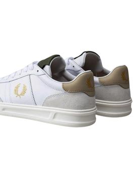 Zapatillas Fred Perry B400 Blancas para Hombre