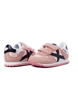 Zapatillas Munich Baby Massana VCO 328 Rosa Niña