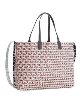 Bolso Tommy Hilfiger Iconic Tote Monogram Mujer