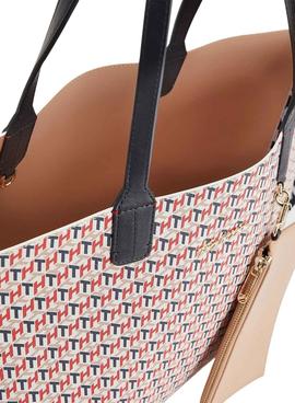 Bolso Tommy Hilfiger Iconic Tote Monogram Mujer