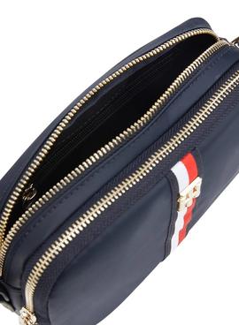 Bandolera Tommy Hilfiger Poppy Marino para Mujer
