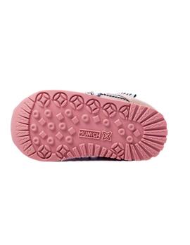 Zapatillas Munich Baby Massana VCO 328 Rosa Niña