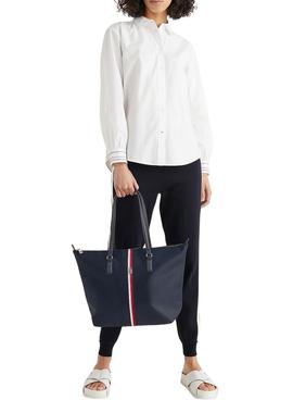 Bolso Tommy Hilfiger Signature Tote Marino Mujer