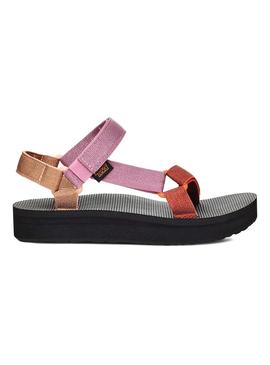 Sandalias Teva Midform Universal Metallic Pink 