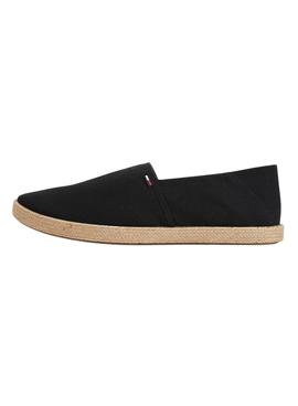 Alpargatas Tommy Jeans Essential Negra Hombre
