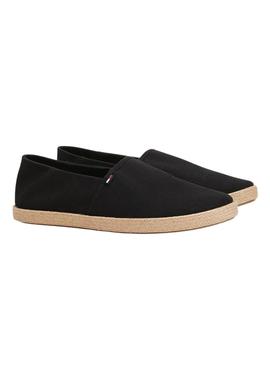 Alpargatas Tommy Jeans Essential Negra Hombre