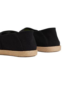Alpargatas Tommy Jeans Essential Negra Hombre