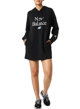 Vestido New Balance Essentials Celebrate Negro